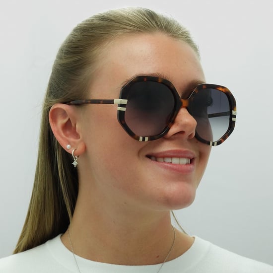 Gafas de sol Chloe CH0105S 004 Gris tortuga degradado - Image 5