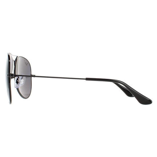 Ray-Ban Pilots unisex negro pulido polarizado cometa 3025 - Image 3