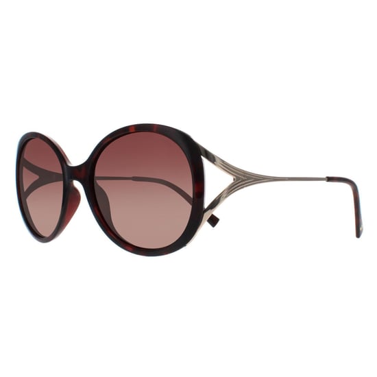 Gafas de sol polarizadas INVU B2117 B demi gold brown tortoise brown - Image 2
