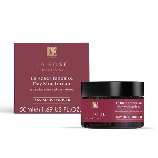Dr. Botanicals Crema hidratante de día, crema hidratante de noche y sérum facial antiedad de La Rose Francaise. - Image 4