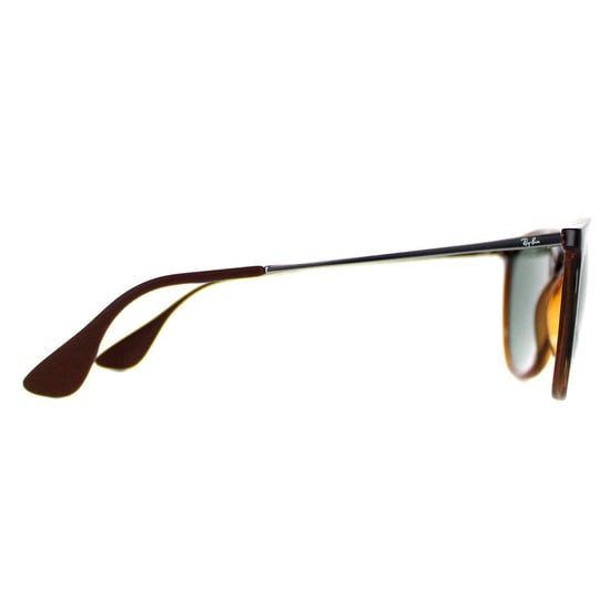 Gafas de sol Ray-Ban Erika 4171 710/71 carey y verde gunmetal - Image 4