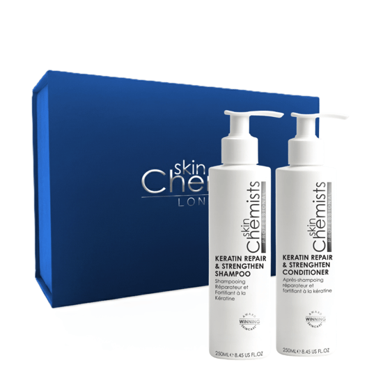 skinChemists Set dúo esencial de queratina para el cabello - Image 1