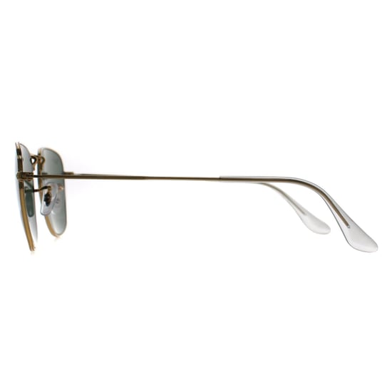 Ray-Ban Cuadradas Unisex Oro G-15 Verde RB3857 Frank - Image 3