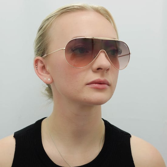 Gafas de sol Guess GF0370 32T gradiente marrón oro rosa - Image 6