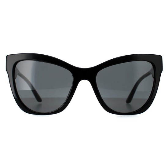 Versace Gafas de sol de Cat Eye para mujer con patrón negro gris oscuro VE4417U - Image 1