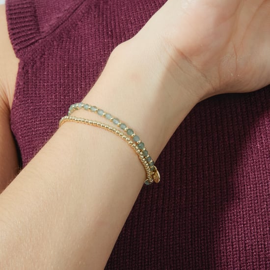 Pulsera Luxenter Zira acabada en oro amarilo 18k - Image 4