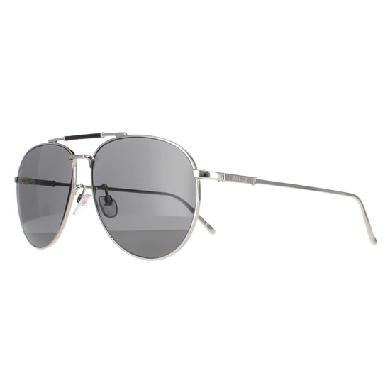 Gafas de sol Bally by0038-d 16a gris plata espejadas - Image 2