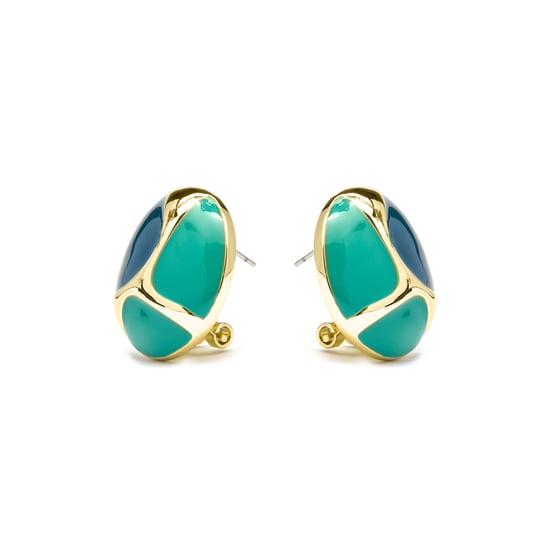 Pendientes Luxenter Iofes acabados en oro amarillo 18k - Image 3