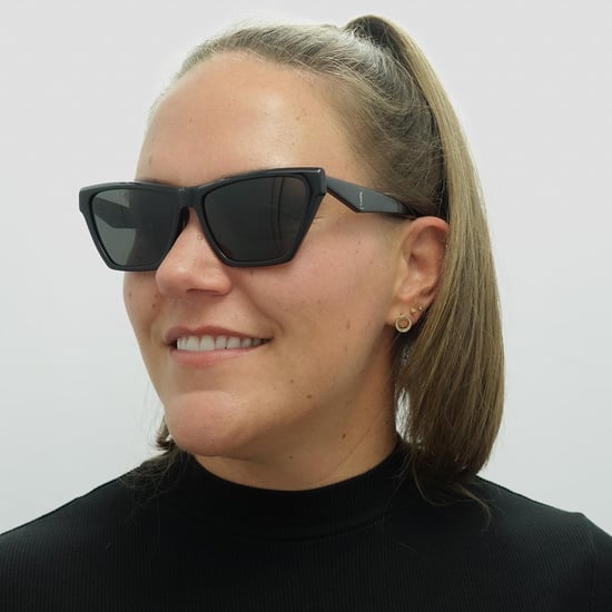 Gafas de sol Saint Laurent Cat Eye para mujer en negro - Image 5
