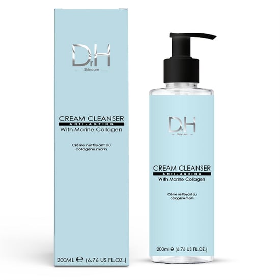 Dr H Crema limpiadora antiedad con colágeno marino 200 ml - Image 1