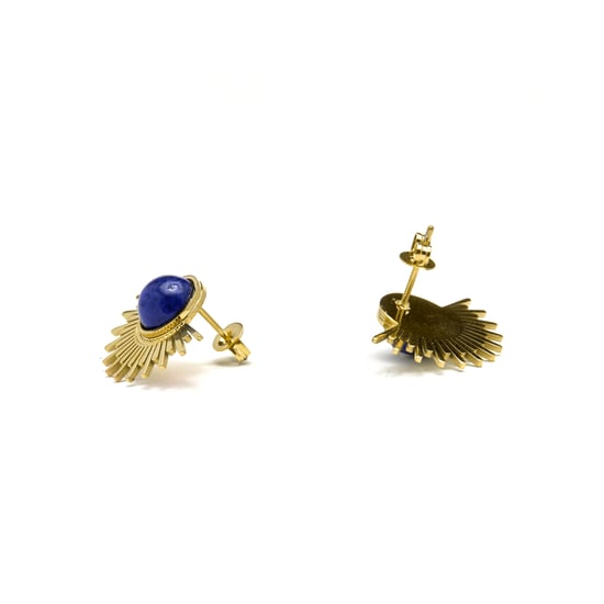 Pendientes Luxenter Viwing acabado oro 18k - Image 4