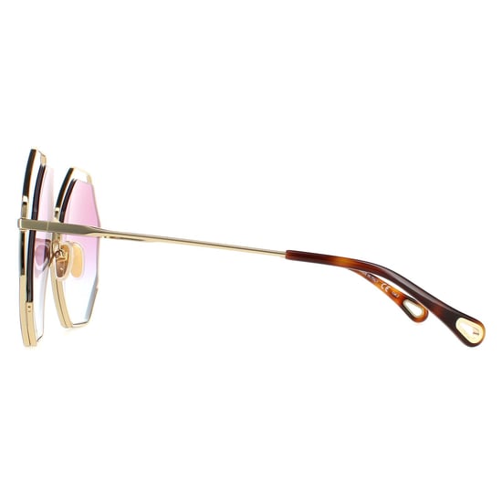 Chloe Round Ladies Oro azul rosa degradado Ch0045s - Image 3