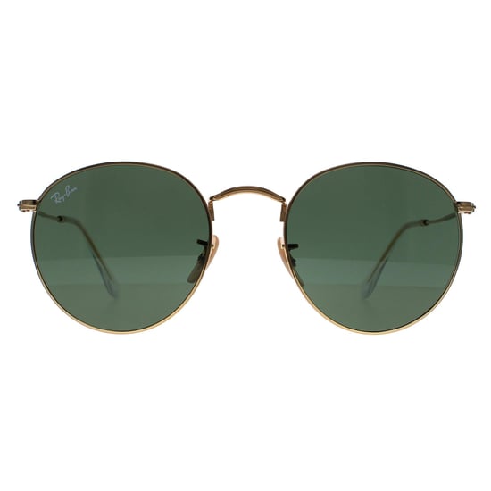 Ray-Ban Gafas de Sol Redondas Metal 3447 001 Oro Verde 53mm - Image 1