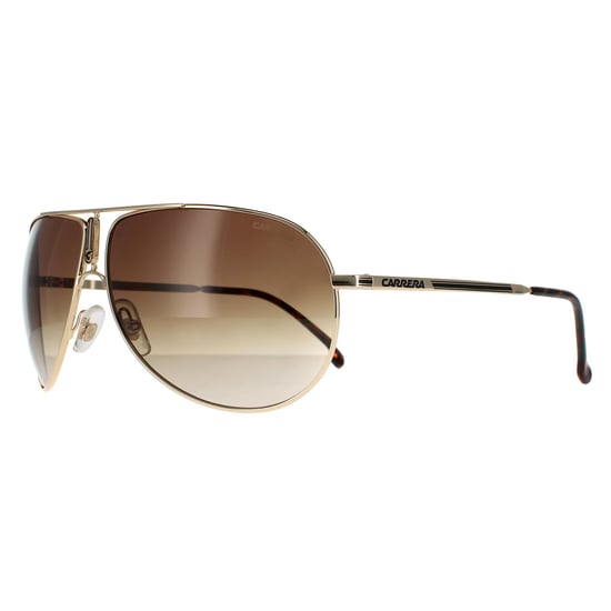 Carrera Aviator Unisex Oro Marrón Gradiente - Image 2