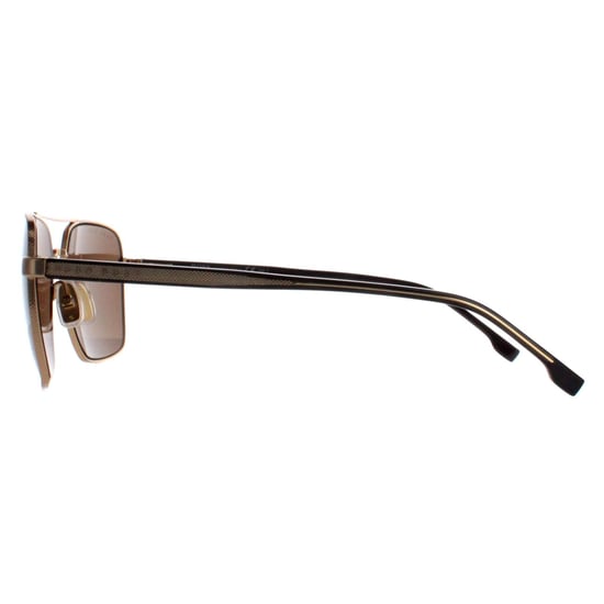 Hugo Boss Aviator Hombre Oro Rosa Marrón 1045/s/it - Image 3