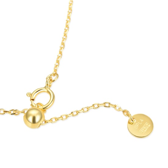 Collar Luxenter, Lukza de plata de ley 925 y Circonita Multicolor acabado en baño de oro amarillo de 18 quilates - Image 6