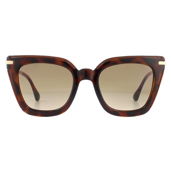 Jimmy Choo Gafas de Sol Ciara/G/S Ocy Ha Glitter Habana Marrón Gradiente - Image 1