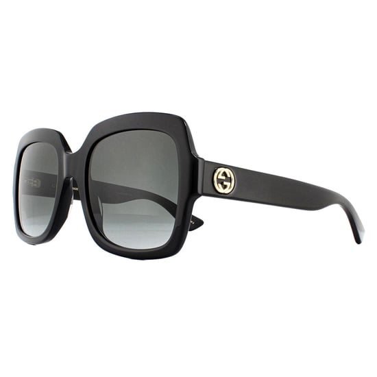 Gafas de sol Gucci GG0036SN 001 Negro gris degradado - Image 2