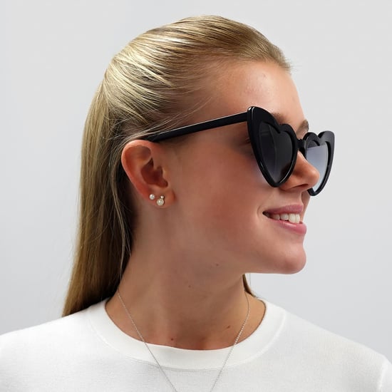 Gafas de sol Cat Eye para mujer en negro y azul degradado de Saint Laurent - Image 6