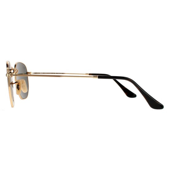 Ray-Ban Square Unisex Gold G-15 Green Polarized Sunglasses - Image 3