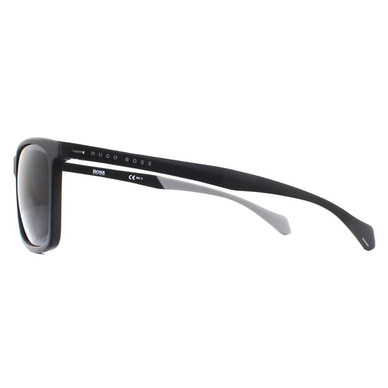 Gafas de sol Hugo Boss Rectangle Hombre negro mate gris - Image 3