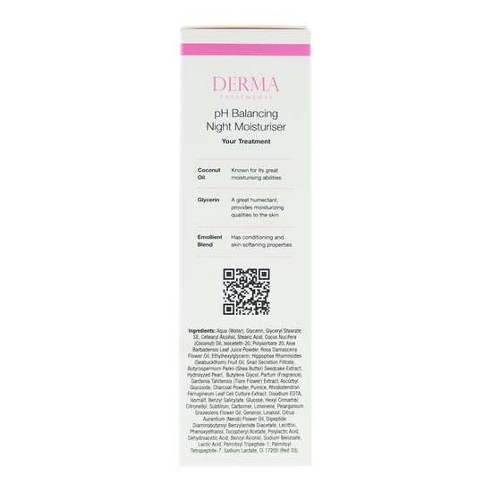Derma Treatments Crema hidratante de noche antiedad con pH equilibrado 50 ml - Image 3