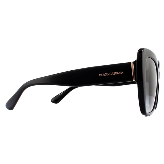 DOLCE & GABBANA Gafas de sol DG4348 501/8G Negro Gris Degradado - Image 4