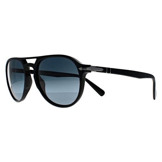 Gafas de sol polarizadas Persol Aviador Unisex Negro Azul Gradiente - Image 2