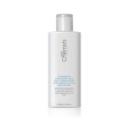 skinChemists Acondicionador diario con colágeno y ácido hialurónico, aceite de argán y manteca de karité, 250 ml. - Image 5