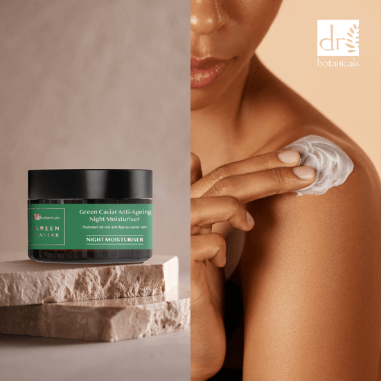 Dr Botanicals Crema de Noche Antiedad Antioxidante Caviar Verde y Aceite de Argán 50ml - Image 6