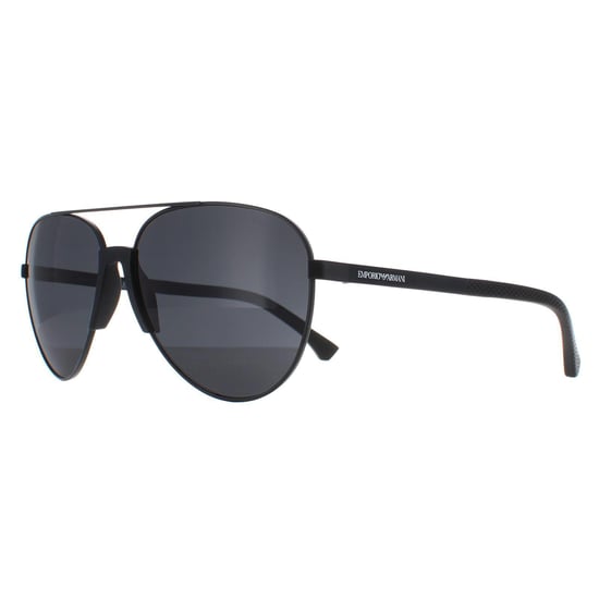 Emporio Armani Gafas de Sol 2059 320387 Gris Negro Mate - Image 2