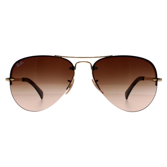 Gafas de sol Rayban 3449 Gold Brown Gradient 001/13 59mm - Image 1