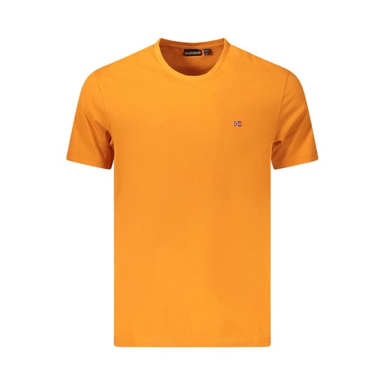 Camiseta de algodón para hombre Napapijri Arancione - Image 1