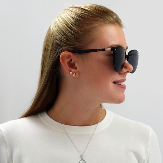 Gafas de sol Bally by0043-k 01a negro azul - Image 5