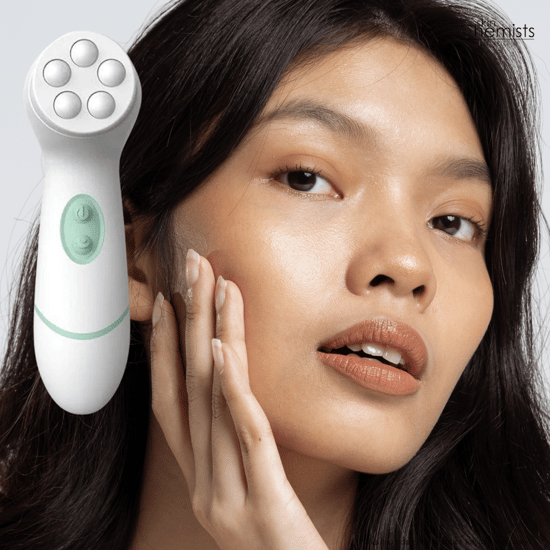 skinChemists Cepillo de limpieza facial y corporal avanzado - 4 cabezales - Image 5