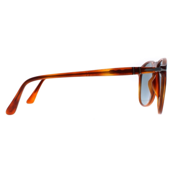 PERSOL Gafas de sol 9649 96/56 Terrier Di Siena Tortoise Azul - Image 4