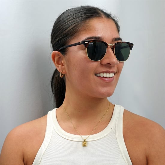 Gafas de sol Ray-ban redondas unisex verde havana - Image 5