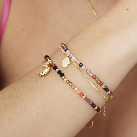 Pulsera Luxenter de Cristal Multicolor acabada en oro amarillo de 18K - Raxsu - Image 4