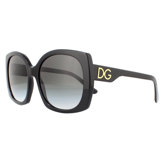 DOLCE & GABBANA Gafas de sol DG4385 501/8G Negro Gris claro Gradiente Negro - Image 2