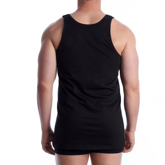 Camiseta sin mangas de bambú para hombre Q1001 - Image 3
