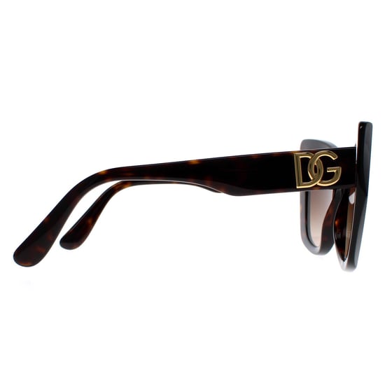 Gafas de sol Dolce & Gabbana DG4405 502/13 havana marrón degradado - Image 4