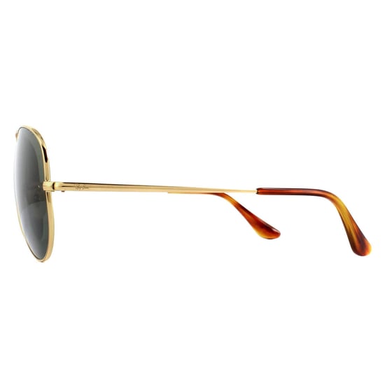 Ray-Ban Gafas de Sol Aviator Metal II RB3689 914731 Oro Verde - Image 3