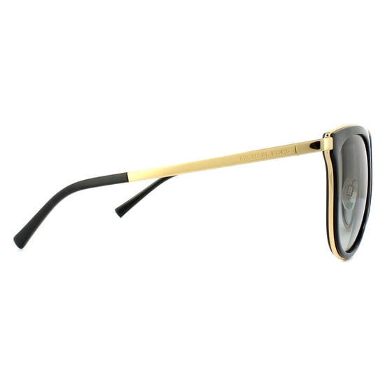 Gafas de sol Michael Kors Cat Eye Ladies Black Gold Gray Gracient - Image 4
