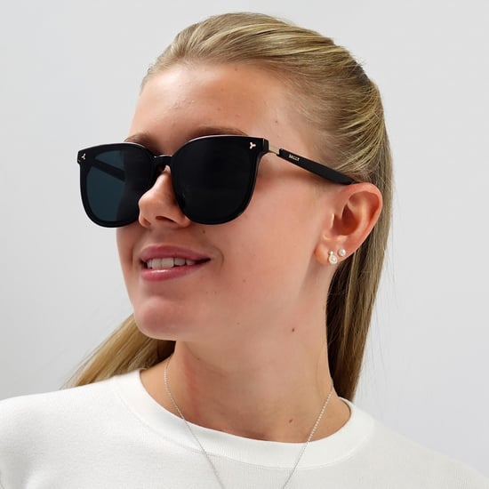 Gafas de sol Bally by0044-k 01a negro gris espejadas - Image 6