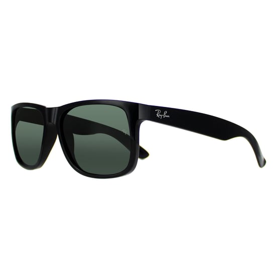 Gafas de sol Ray-Ban Justin 4165 601/71 Negro brillante Verde - Image 2