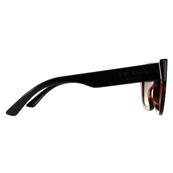 Gafas de sol Prada Rectangulares Mujeres Havana Marrón Degradado - Image 4