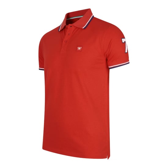 Cappuccino Italia Polo Applique Pique Rojo - Image 2
