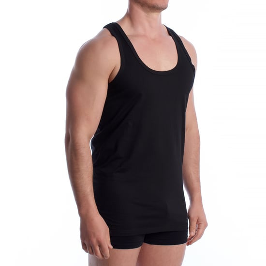 Camiseta sin mangas de bambú para hombre Q1001 - Image 4