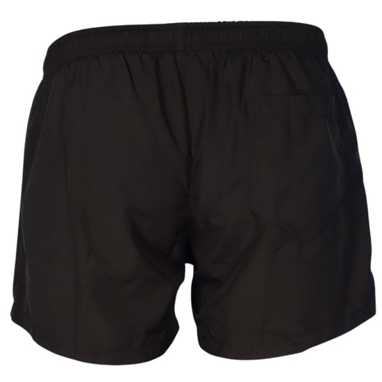 Moschino shorts de baño cortos negros con diseño de estampado de leopardo pequeño - Image 2
