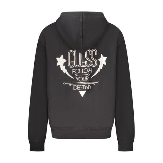 Sudadera de Mujer de Algodón Negra Guess Jeans - Image 3